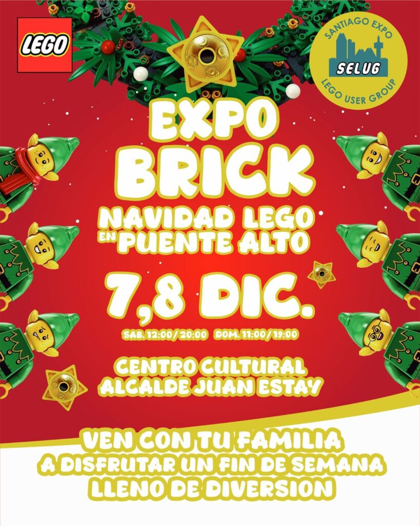 Expo Brick Navidad LEGO en Puente Alto