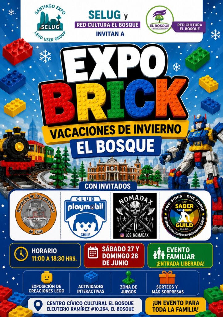 🧱✨ EXPO BRICK VACACIONES DE INVIERNO EN EL BOSQUE 2026